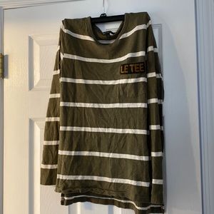 Banana Republic long sleeve shirt, size small olive green